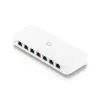 Valdomas komutatorius UBIQUITI USW-Ultra L2, 8x Gigabit PoE prievadai, 7 PoE, 42 W biudžetas, DC/PoE, 16 Gbit/s komutavimas