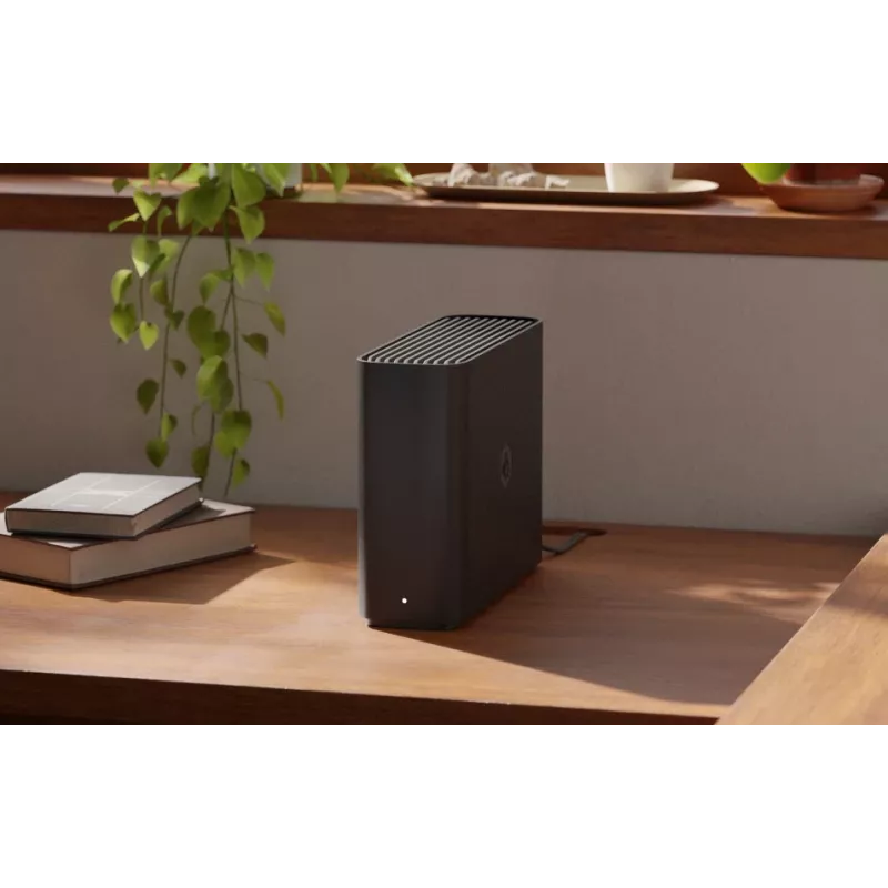 NAS įrenginys SYNOLOGY BeeStation BST150-4T — Realtek RTD1619B 1,7 GHz, 1 GB DDR4, 1× iš anksto įdiegtas 4 TB diskas, Ethernet, juoda