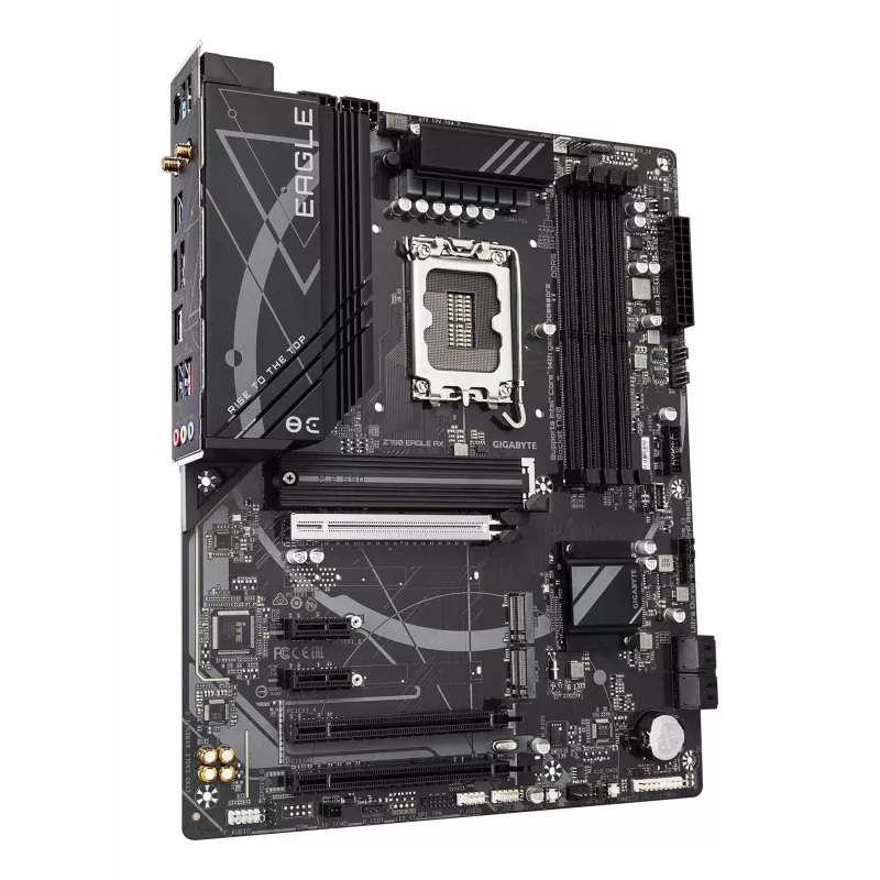 Pagrindinė plokštė GIGABYTE Z790 EAGLE AX — Intel LGA1700 ATX, Z790, DDR5, 4x DIMM, Wi‑Fi 6E, 2.5Gb LAN