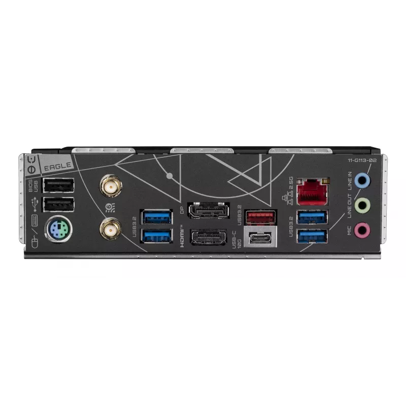 Pagrindinė plokštė GIGABYTE Z790 EAGLE AX — Intel LGA1700 ATX, Z790, DDR5, 4x DIMM, Wi‑Fi 6E, 2.5Gb LAN