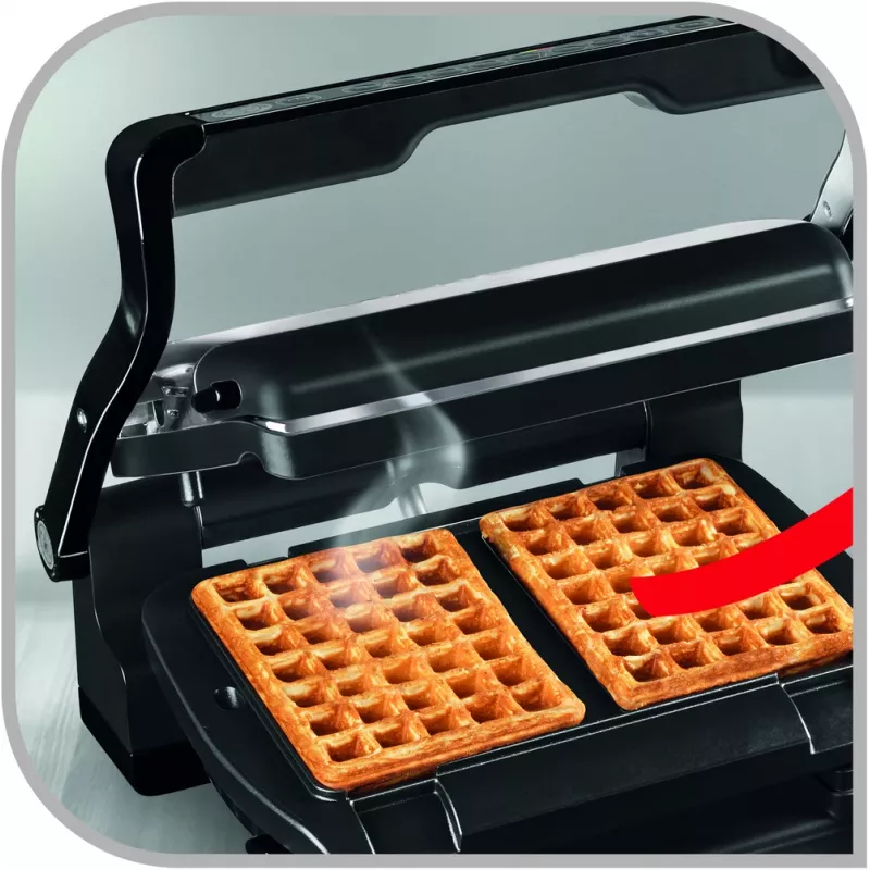Vaflinė plokštė Tefal XA7248 aliuminis, skirta OptiGrill Elite GC7508, suderinamas priedas