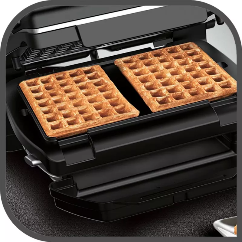 Vaflinė plokštė Tefal XA7248 aliuminis, skirta OptiGrill Elite GC7508, suderinamas priedas