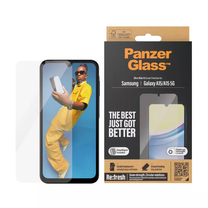 PanzerGlass 7349 mobiliojo telefono ekrano / galinės dalies apsauga Skaidri ekrano apsauga Samsung 1 vnt.