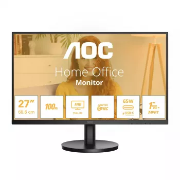AOC 27B3CA2 kompiuterio monitorius 68,6 cm (27 colių) 1920 x 1080 pikselių Full HD LED juodas
