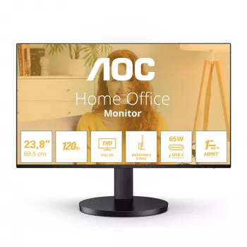 AOC B3 24B3CF2 kompiuterio monitorius 60,5 cm (23,8 colio) 1920 x 1080 pikselių Full HD LED juodas
