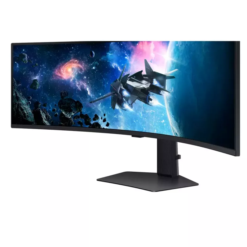Samsung G95C kompiuterio monitorius 124,5 cm (49 colių) 5120 x 1440 pikselių Dual QHD LED juodas