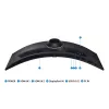 Samsung G95C kompiuterio monitorius 124,5 cm (49 colių) 5120 x 1440 pikselių Dual QHD LED juodas