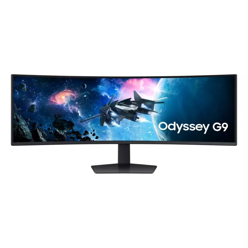 Samsung G95C kompiuterio monitorius 124,5 cm (49 colių) 5120 x 1440 pikselių Dual QHD LED juodas