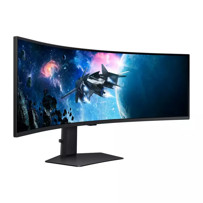 Samsung G95C kompiuterio monitorius 124,5 cm (49 colių) 5120 x 1440 pikselių Dual QHD LED juodas