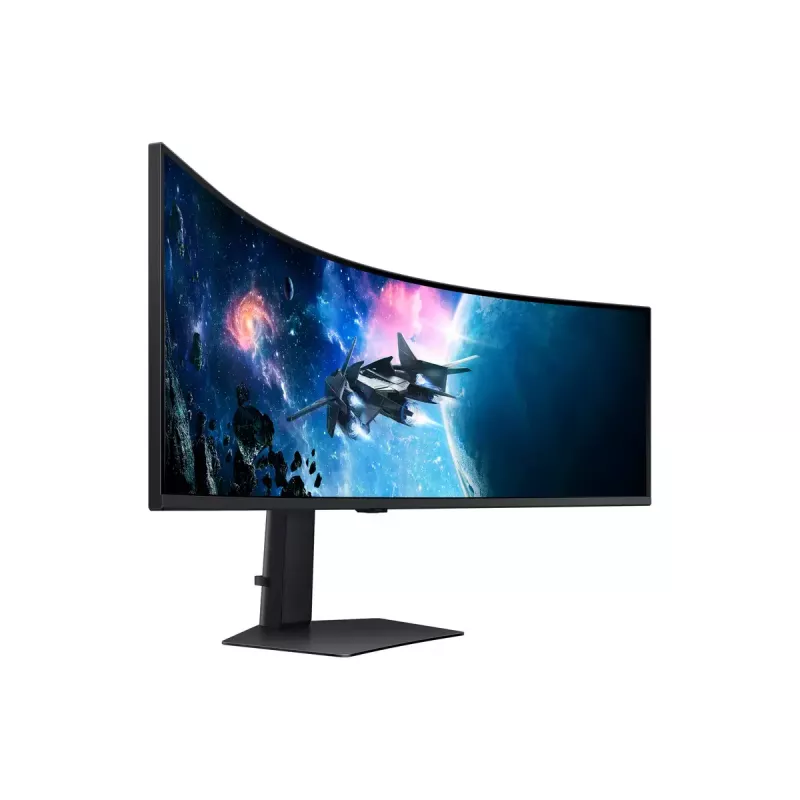 Samsung G95C kompiuterio monitorius 124,5 cm (49 colių) 5120 x 1440 pikselių Dual QHD LED juodas