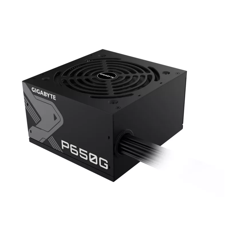 GIGABYTE GP-P650G maitinimo blokas 650 W 20+4 kontaktų ATX ATX juodas