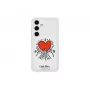 Samsung Suit dėklas White, Dangtelis, Samsung, Galaxy S24, 15,8 cm (6,2 colio), Raudona, Permatoma