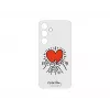 Samsung Suit dėklas White, Dangtelis, Samsung, Galaxy S24, 15,8 cm (6,2 colio), Raudona, Permatoma