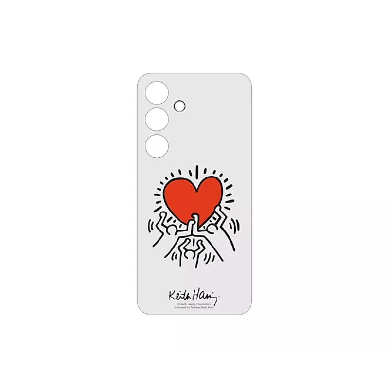 Samsung Suit dėklas White, Dangtelis, Samsung, Galaxy S24, 15,8 cm (6,2 colio), Raudona, Permatoma