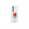 Samsung Suit dėklas White, Dangtelis, Samsung, Galaxy S24, 15,8 cm (6,2 colio), Raudona, Permatoma