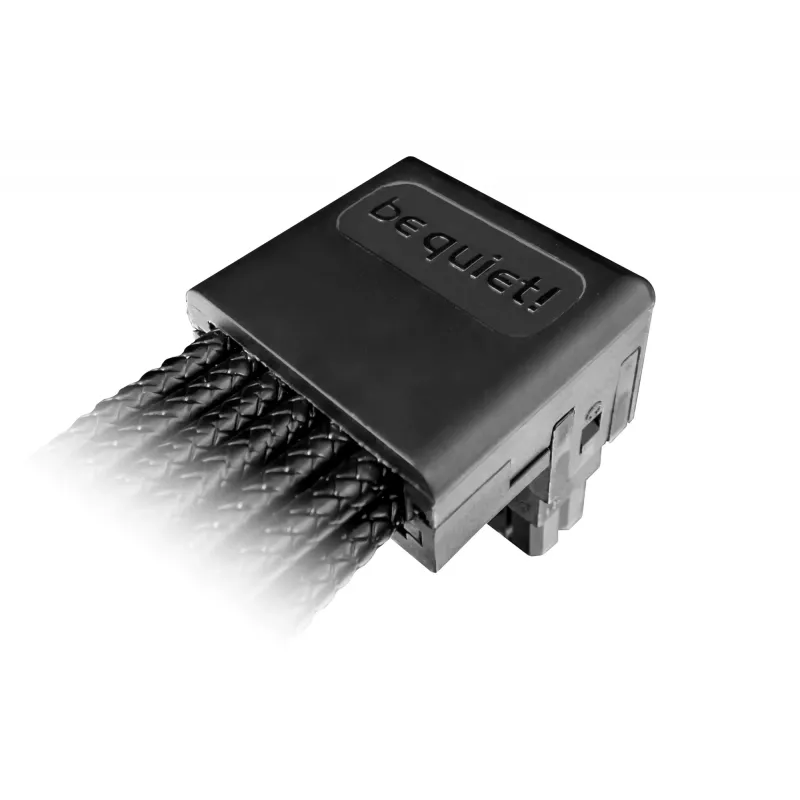 be quiet 12V-2x6 / 12VHPWR 90° kabelis PCI-E 0.7 m