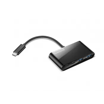 Lenovo GX91L84354 sąsajos šakotuvas USB 3.2 Gen 1 (3.1 Gen 1) Type-C 625 Mbit/s Juoda