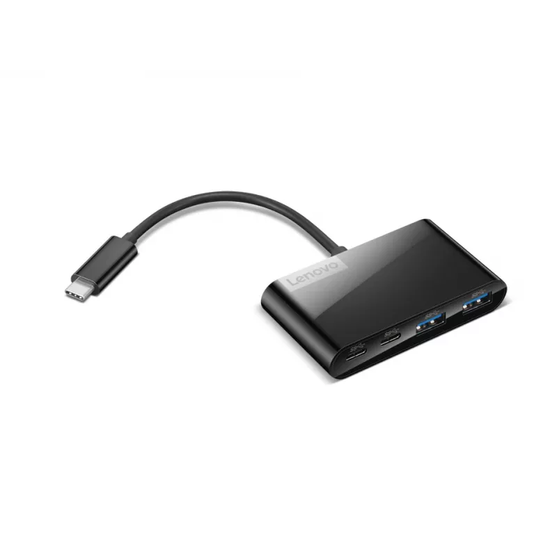 Lenovo GX91L84354 sąsajos šakotuvas USB 3.2 Gen 1 (3.1 Gen 1) Type-C 625 Mbit/s Juoda