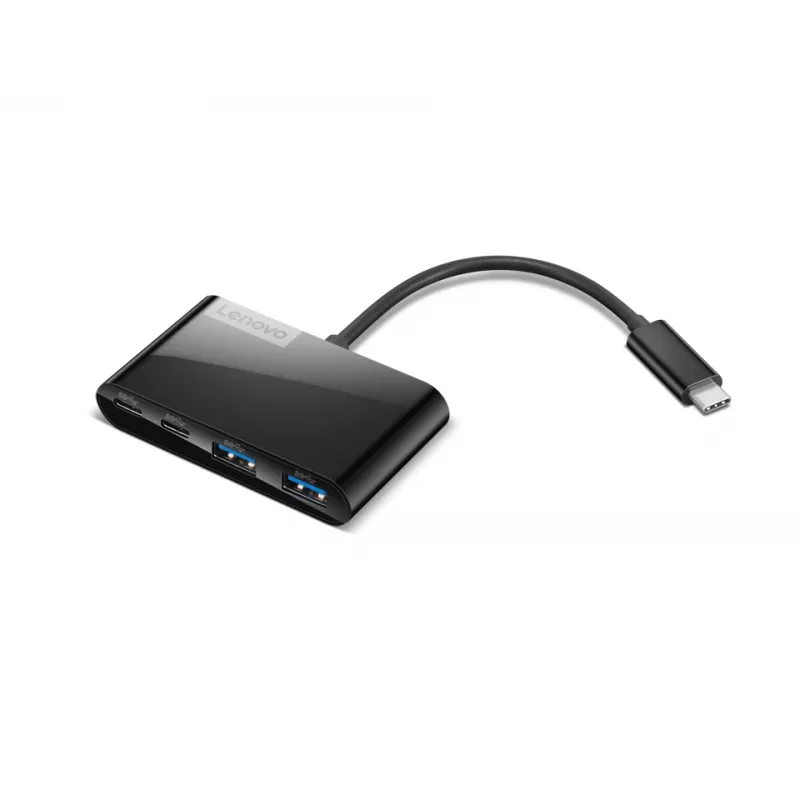 Lenovo GX91L84354 sąsajos šakotuvas USB 3.2 Gen 1 (3.1 Gen 1) Type-C 625 Mbit/s Juoda