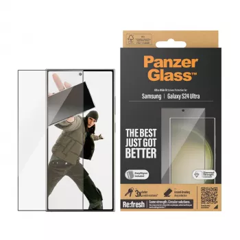 PanzerGlass ® Ekrano apsauga Samsung Galaxy S24 Ultra | Ultra-Wide Fit su EasyAligner