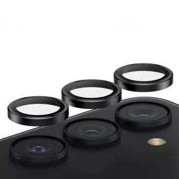 PanzerGlass ® Hoops® fotoaparato objektyvo apsauga juoda, skirta Samsung Galaxy S24 | S23 | S23+