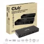 CLUB3D DisplayPort/HDMI KVM jungiklis/dokas 4K60Hz USB Type-C įvestims