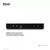CLUB3D DisplayPort/HDMI KVM jungiklis/dokas 4K60Hz USB Type-C įvestims