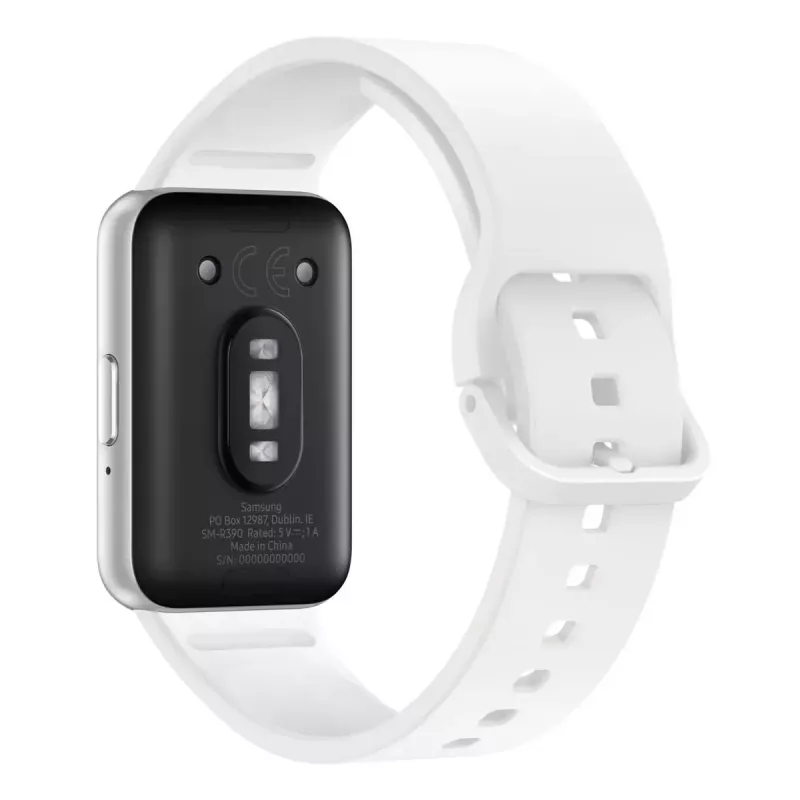 Samsung Galaxy Fit3 4.06 cm (1.6 col.) AMOLED 40 mm skaitmeninis 256 x 402 pikselių jutiklinis ekranas sidabrinis