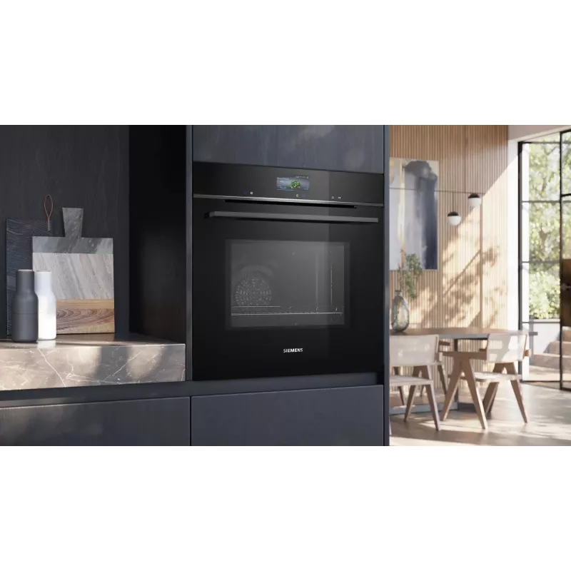 Siemens iQ700 HM776GKB1 orkaitė 67 L 3600 W Juoda