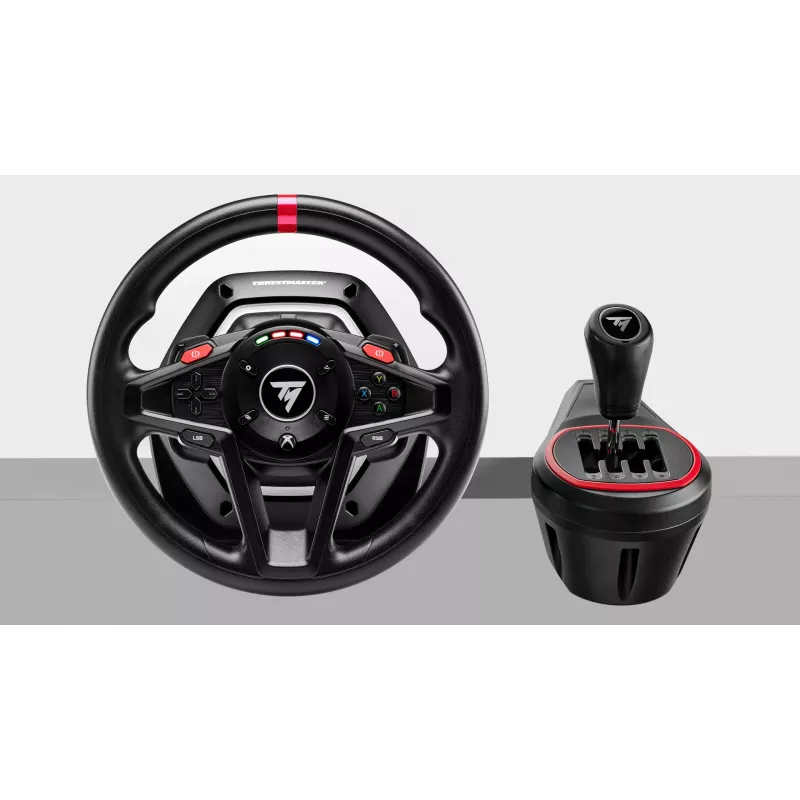 Thrustmaster T128 Shifter Pack Juoda USB vairas + pedalai analoginiai PC, Xbox