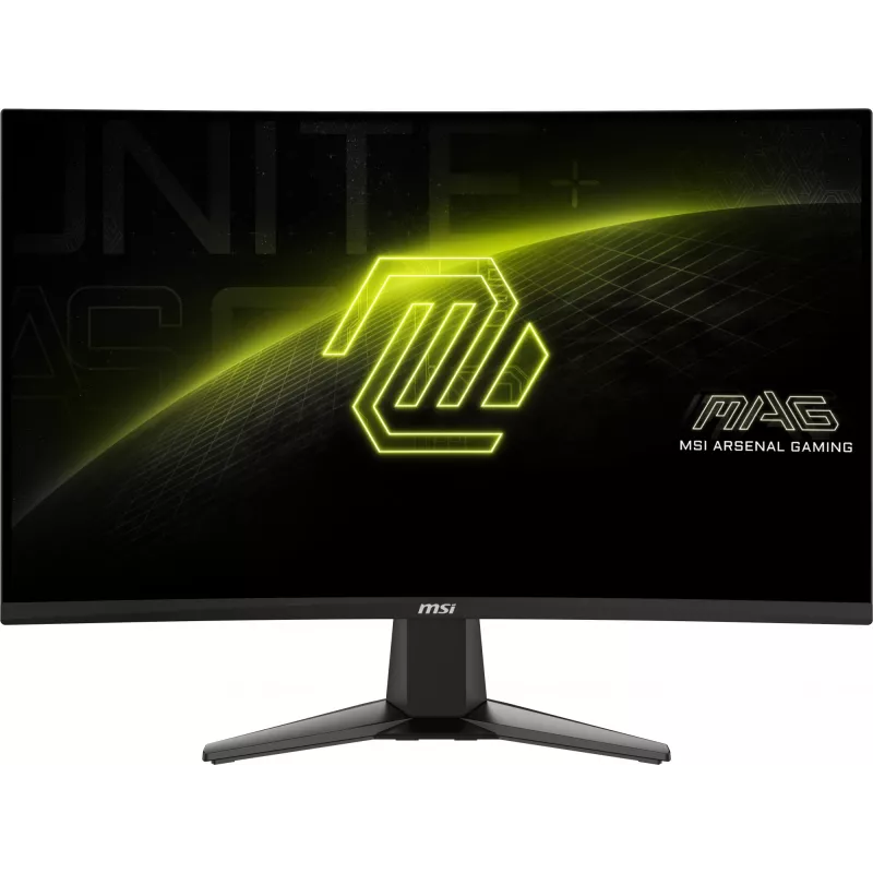 MSI MAG 27C6F kompiuterio monitorius 68,6 cm (27 col.) 1920 x 1080 pikselių Full HD LCD juodas