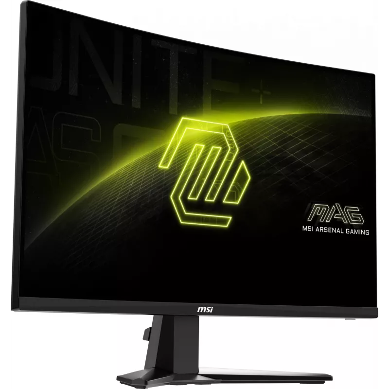 MSI MAG 27C6F kompiuterio monitorius 68,6 cm (27 col.) 1920 x 1080 pikselių Full HD LCD juodas