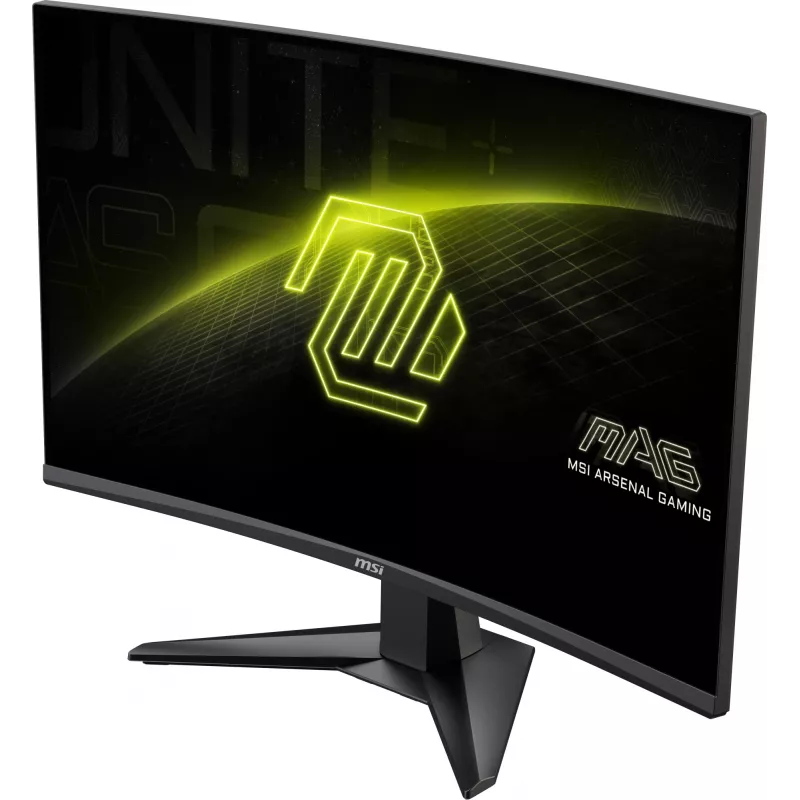 MSI MAG 27C6F kompiuterio monitorius 68,6 cm (27 col.) 1920 x 1080 pikselių Full HD LCD juodas