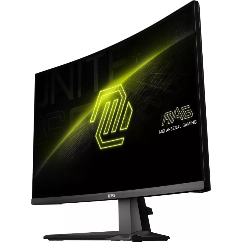 MSI MAG 27C6F kompiuterio monitorius 68,6 cm (27 col.) 1920 x 1080 pikselių Full HD LCD juodas