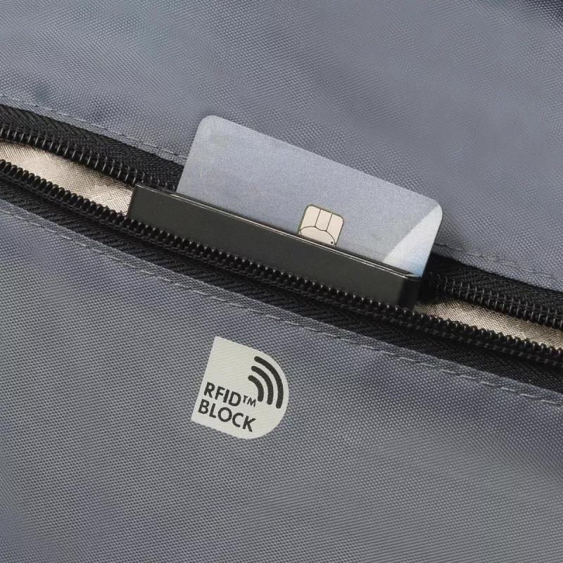 DICOTA Eco Top Traveller Core - 15-17.3in Nešiojamojo kompiuterio krepšys - Juodas / 300d 100% perdirbtas PET poliesteris