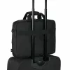 DICOTA Eco Top Traveller Core - 15-17.3in Nešiojamojo kompiuterio krepšys - Juodas / 300d 100% perdirbtas PET poliesteris