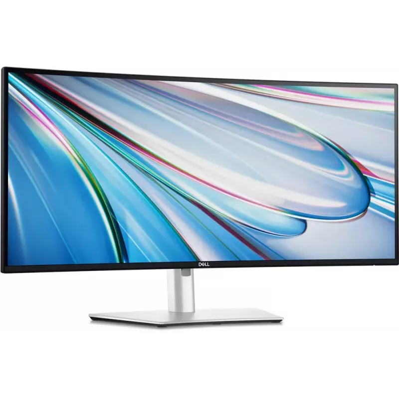 DELL UltraSharp U3425WE kompiuterio monitorius 86,7 cm (34,1 col.) 3440 x 1440 pikselių „Wide Quad HD“ LCD juodas, sidabrinis
