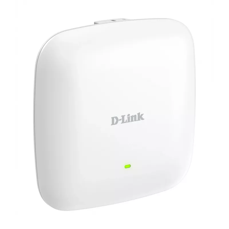 D-Link AX3000 Wi-Fi 6 dviejų juostų PoE prieigos taškas, 2.4 GHz, 5 GHz, 3000 Mbit/s, SNMP, SNMPv2, SNMPv3, WEP, WPA, WPA2, WPA3, 10,100,1000,2500 Mbit/s