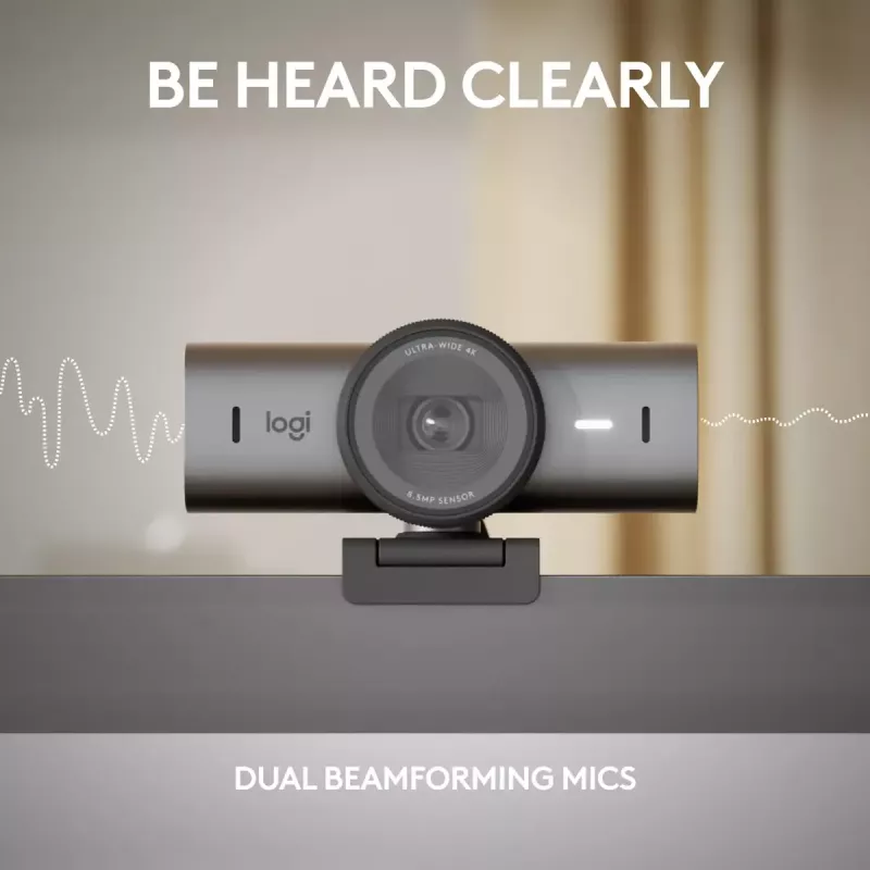 Internetinė kamera Logitech MX Brio 705 8.5 MP 4K Ultra HD USB 3.2
