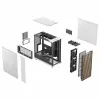 PC dėklas Fractal Design FD-C-NOR1X-03 Midi Tower Baltas