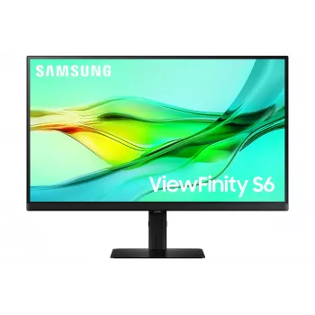 Monitorius Samsung S60UD 27 colių Quad HD IPS LCD 2560×1440, 5 ms, USB 3.2 šakotuvas, VESA, reguliuojamas aukštis, juodas