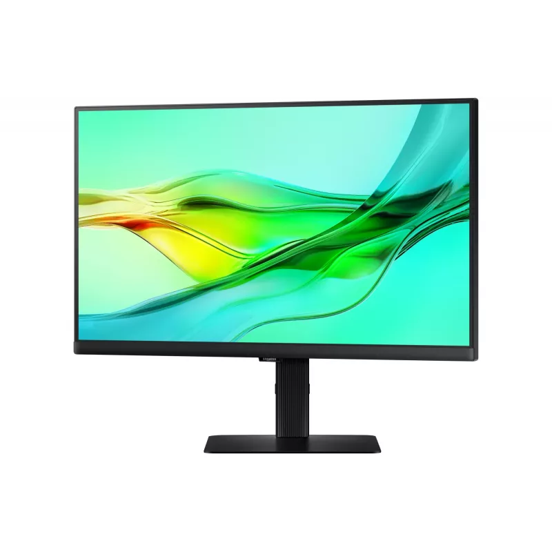 24 colių Quad HD LCD monitorius Samsung S60UD LS24D600UAUXEN — 2560×1440, IPS, 5 ms, USB-C PD 90W, USB 3.2 hub, VESA