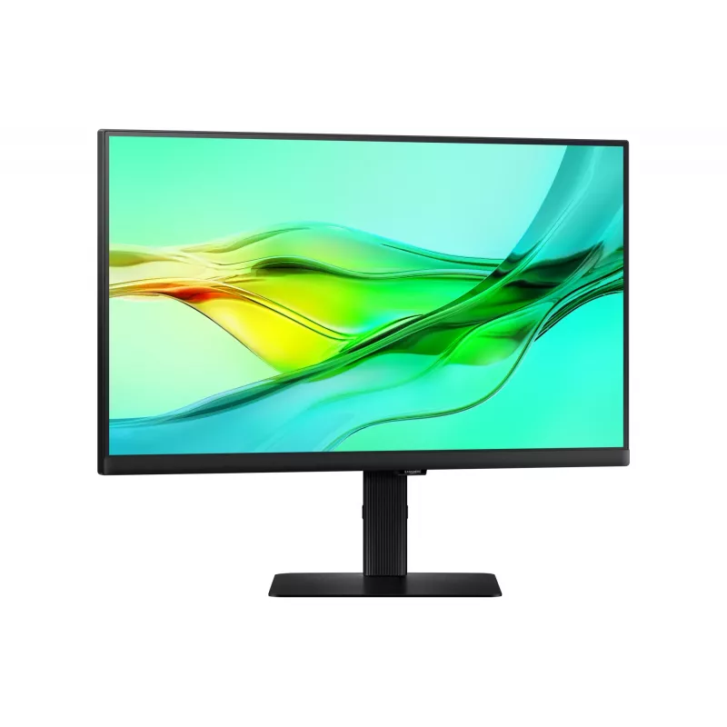 24 colių Quad HD LCD monitorius Samsung S60UD LS24D600UAUXEN — 2560×1440, IPS, 5 ms, USB-C PD 90W, USB 3.2 hub, VESA