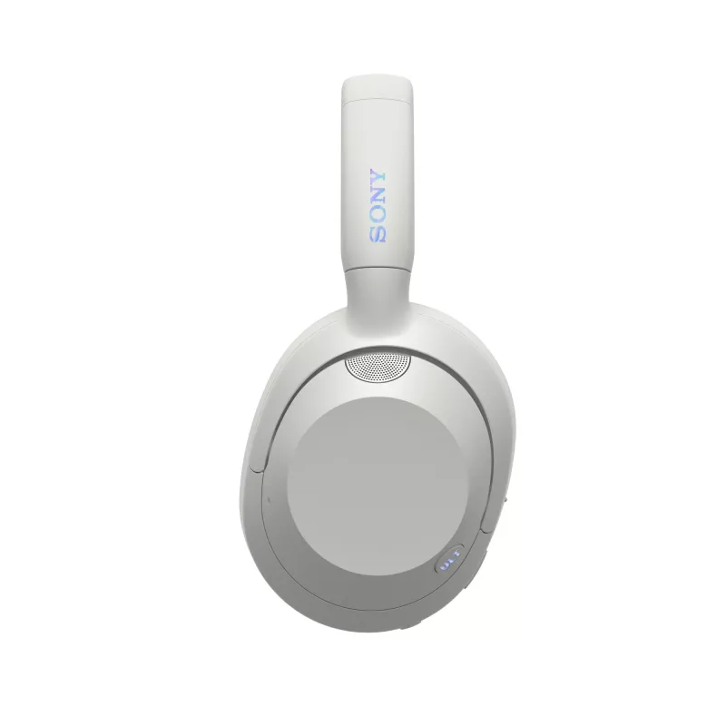 Ausinės Sony WH-ULT WEAR monauralinės, laidinės ir Bluetooth 5.2, ANC, 50h veikimo (ANC išjungtas), USB-C įkrovimas, baltos
