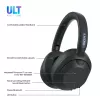 Ausinės Sony ULT WEAR monauralinės USB/Bluetooth 5.2, ANC, 30–50 h baterija, 3,5 mm, USB‑C įkrovimas, 255 g