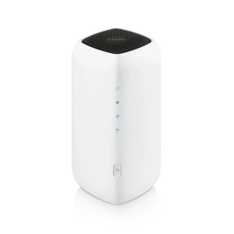 5G NR vidaus maršrutizatorius Zyxel FWA505 — AX1800 Wi‑Fi, atskiras / valdomas per „Nebula“ su 1 metų „Nebula Pro“ licencija, 1 x Gigabit LAN (EU)
