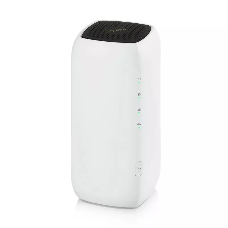 5G NR vidaus maršrutizatorius Zyxel FWA505 — AX1800 Wi‑Fi, atskiras / valdomas per „Nebula“ su 1 metų „Nebula Pro“ licencija, 1 x Gigabit LAN (EU)