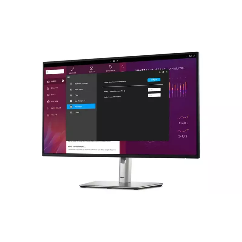 DELL Pro Plus P2725HE kompiuterio monitorius 68,6 cm (27 colių) 1920 x 1080 pikselių Full HD LCD juodas