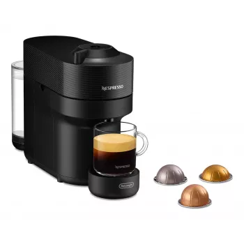 De'Longhi Nespresso Vertuo Pop ENV90.B kavos aparatas, Liquorice Black (juodas)