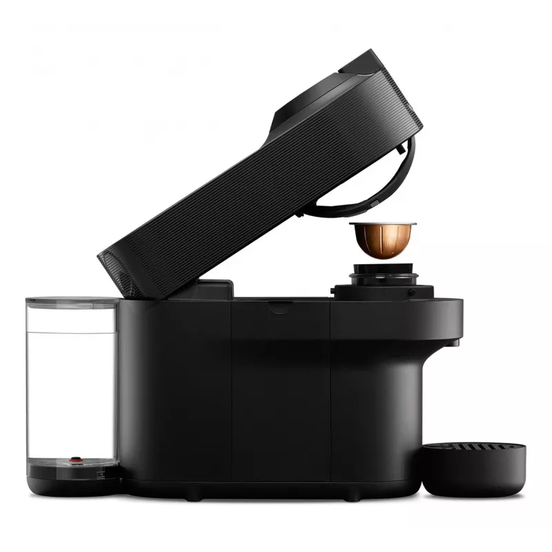 De’Longhi NESPRESSO® Vertuo Pop ENV90.B - Liquorice Juoda, kavos kapsulių aparatas, 0,56 l, kavos kapsulė, 1260 W, juoda